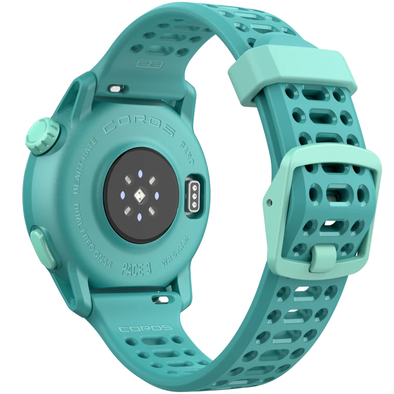 Montre Coros PACE 3 Silicone GPS Sport France Turquoise Femme | AYX-9054409